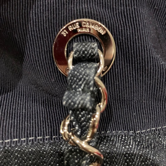 Chanel Denim Drawstring Tote Bag - Picture 4 of 16